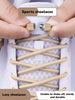 1 Pair 100cm Elastic No-Tie Shoelaces With Buckle Closure, Suitable For Sports Shoes, Basketball Shoes, Tennis Shoes And Various Shoes